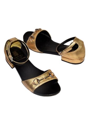 SUEDE HORSEBIT SANDALS