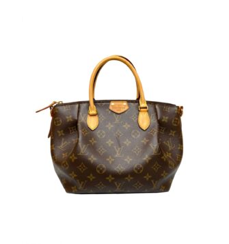 BROWN MONOGRAM CANVAS TURENNE PM BAG