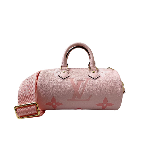 Leather handbag Louis Vuitton Pink in Leather - 31232732