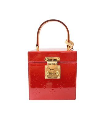 CERISE VERNIS BLEEKER BOX BAG PL4138