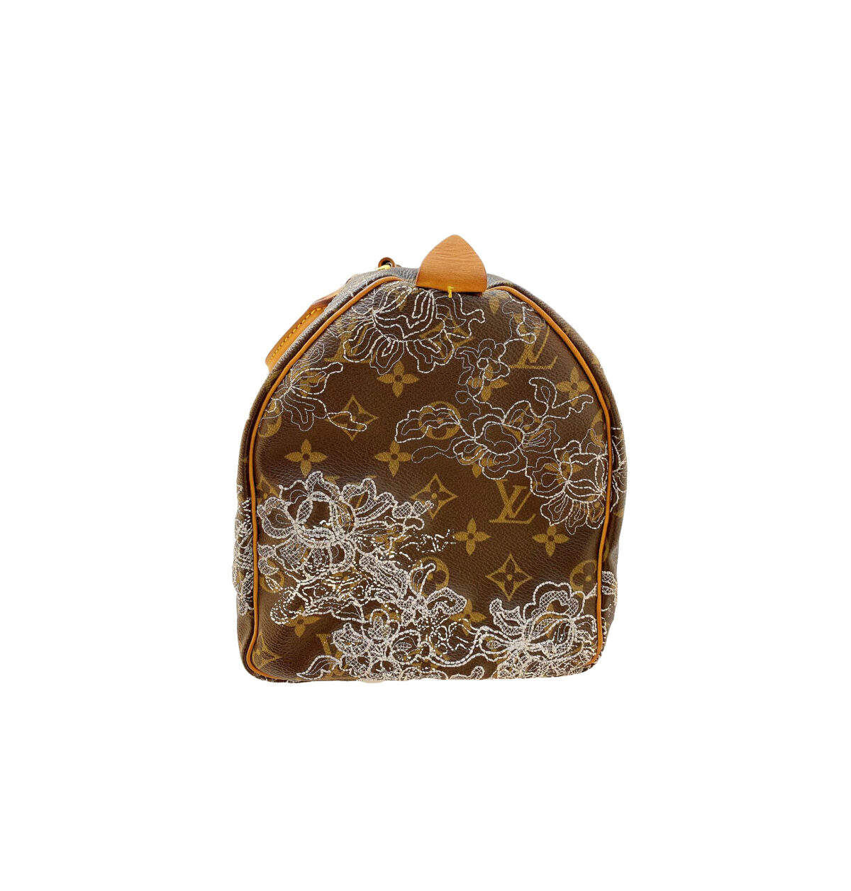 BROWN MONOGRAM DENTELLE SPEEDY 30 BAG