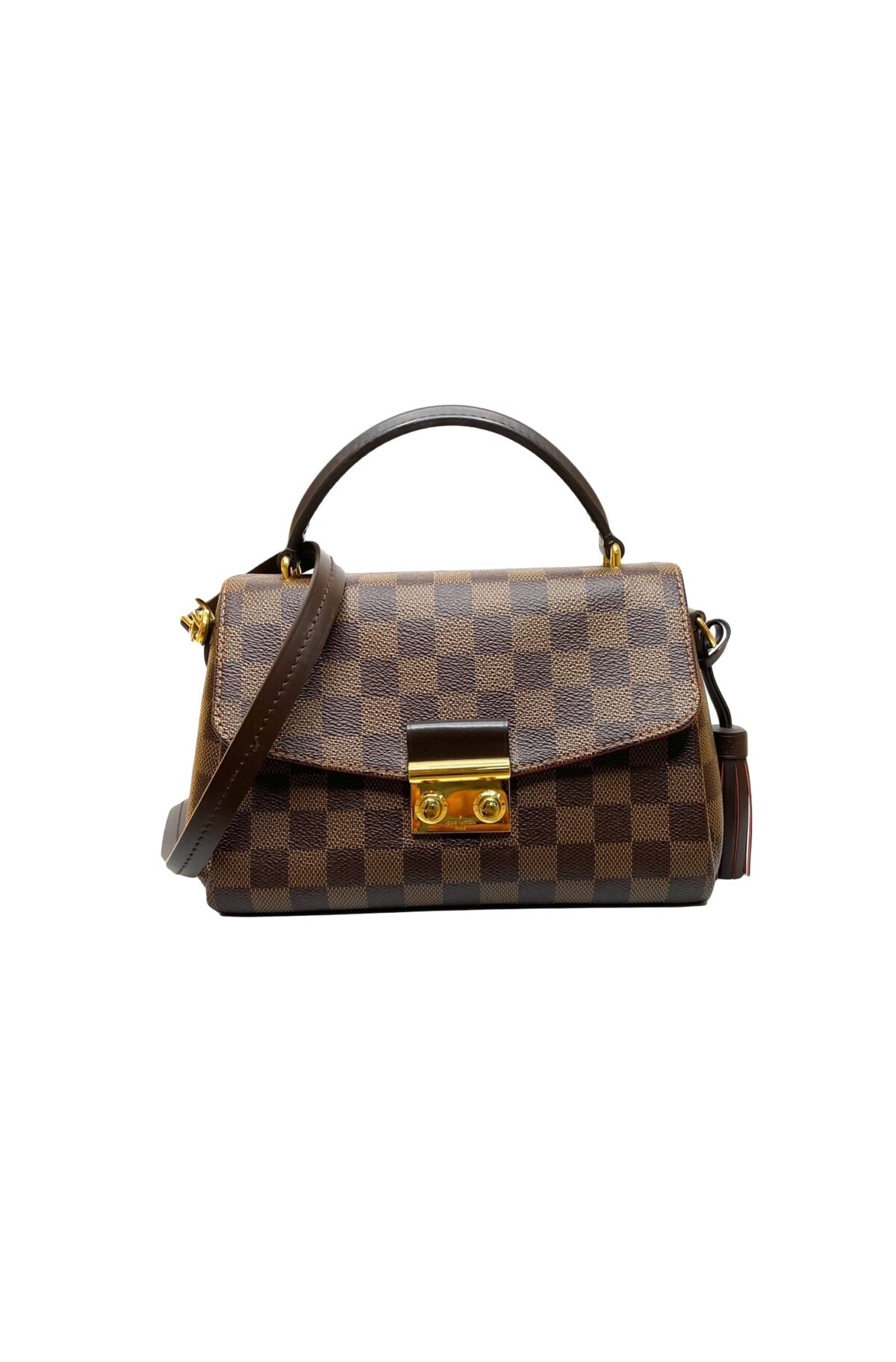 DAMIER EBENE CANVAS CROISETTE BAG