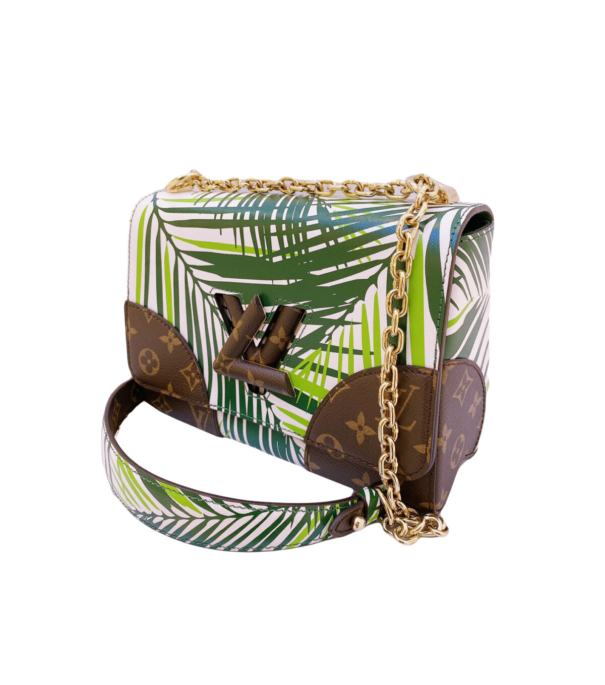 TWIST LIMITED EDITION PALM PRINT SHOULDER BAG