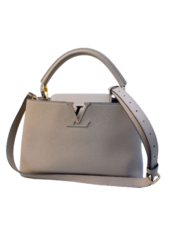 BEIGE  TAURILLON CAPUCINE MM BAG