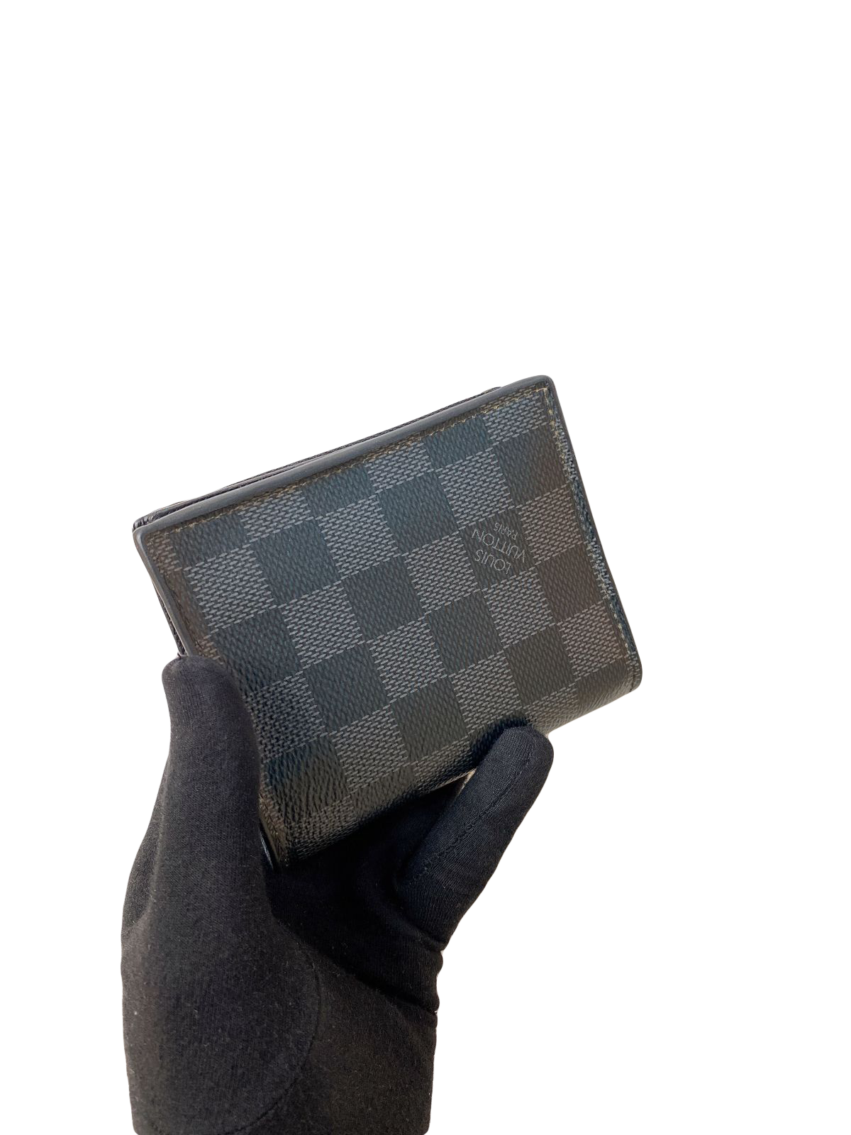 LOUIS VUITTON DAMIER Graphite Canvas Smart Wallet TS1137