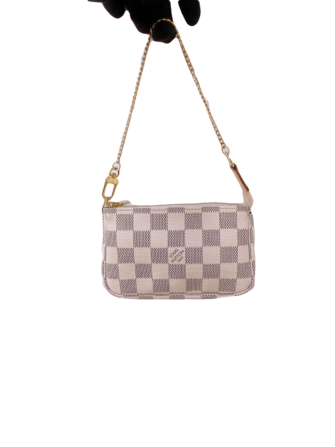 DAMIER AZUR CANVAS MINI POCHETTE ACCESSORIES BAG SF0143