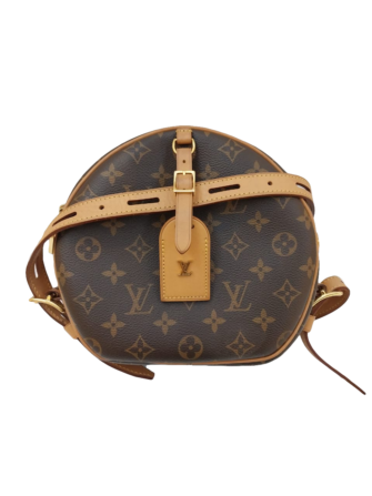 BROWN MONOGRAM CANVAS BOITE CHAPEAU SOUPLE