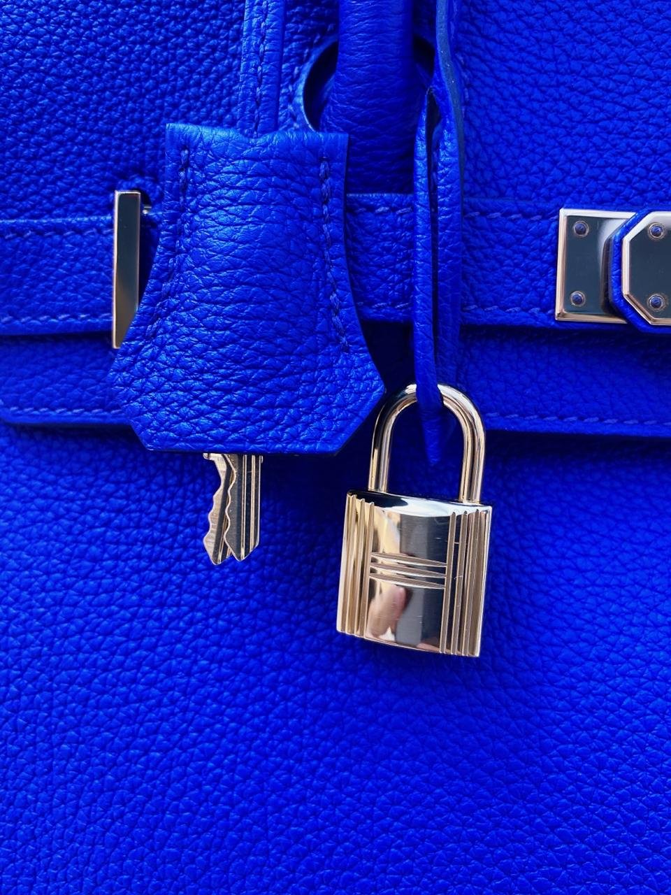 Blue Royal Togo Birkin 40