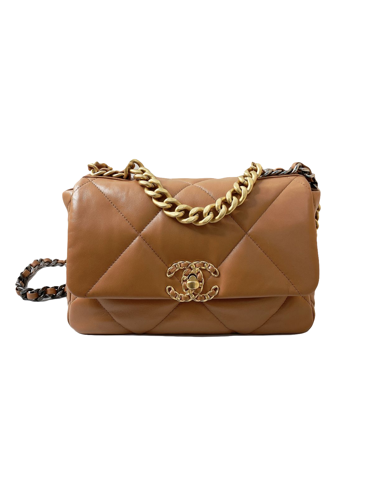 Chanel 19 Bag Small 21p Caramel Handbagholic (@handbag_holic) on