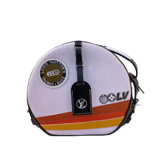 WHITE/MONOGRAM CHAPEAU SOUPLE BAG