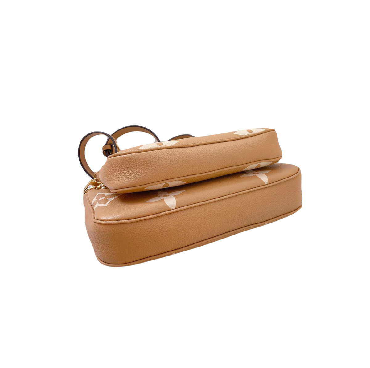 ARIZONA/BEIGE BICOLOUR MONOGRAM EMPREINTE LEATHER MULTI POCHETTE ACCESSORIES CROSSBODY BAG