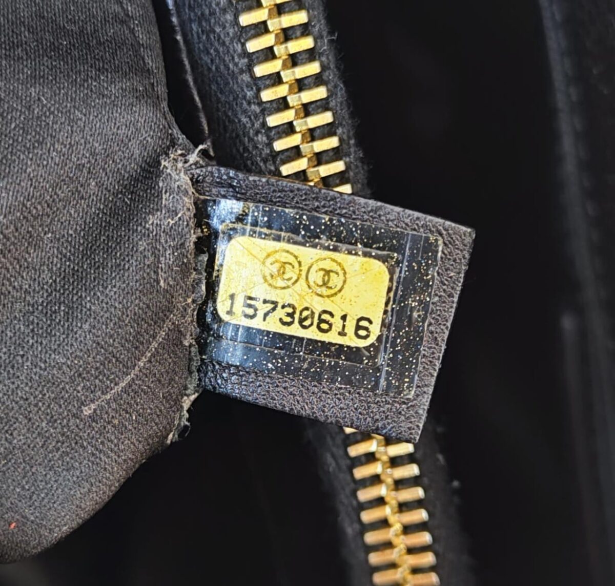 BLACK CAVIAR LEATHER LARGE GRAND SHOPPING TOTE BAG