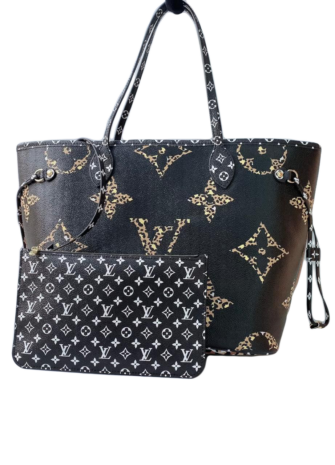 NEVERFULL MM TOTE LIMITED EDITION JUNGLE MONOGRAM  GIANT MM