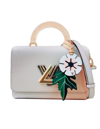 PINK OMBRE EPI LEATHER TWIST MM BAG