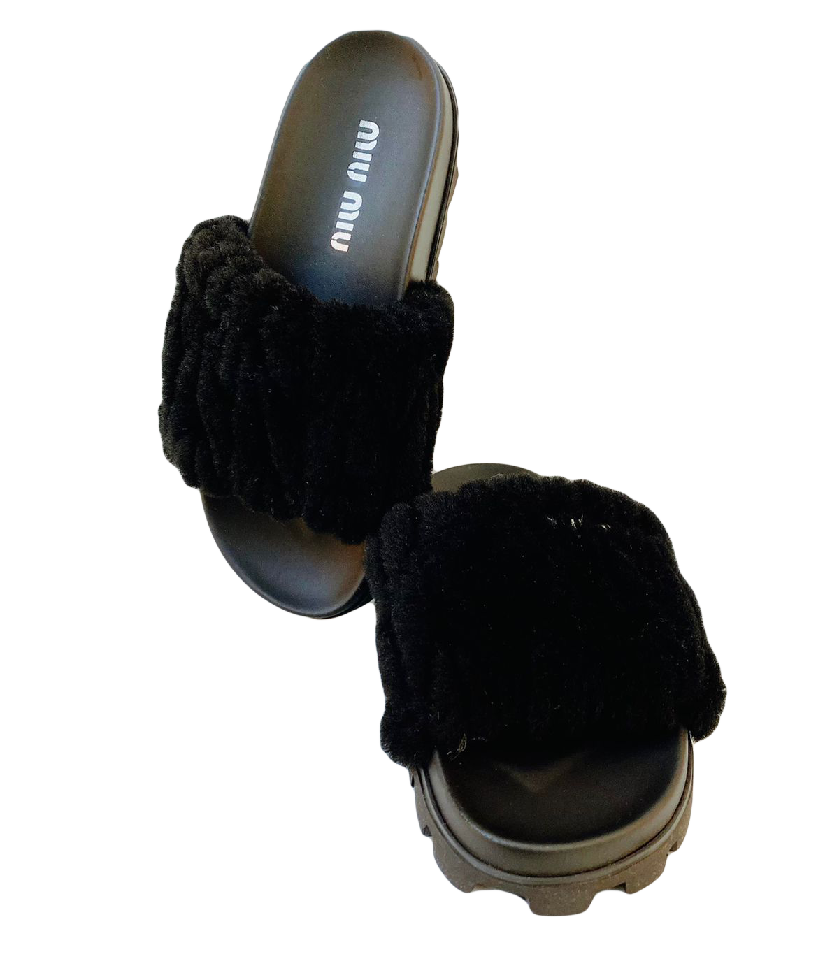 BLACK LOGO FUR SLIDES 36 - styleforless