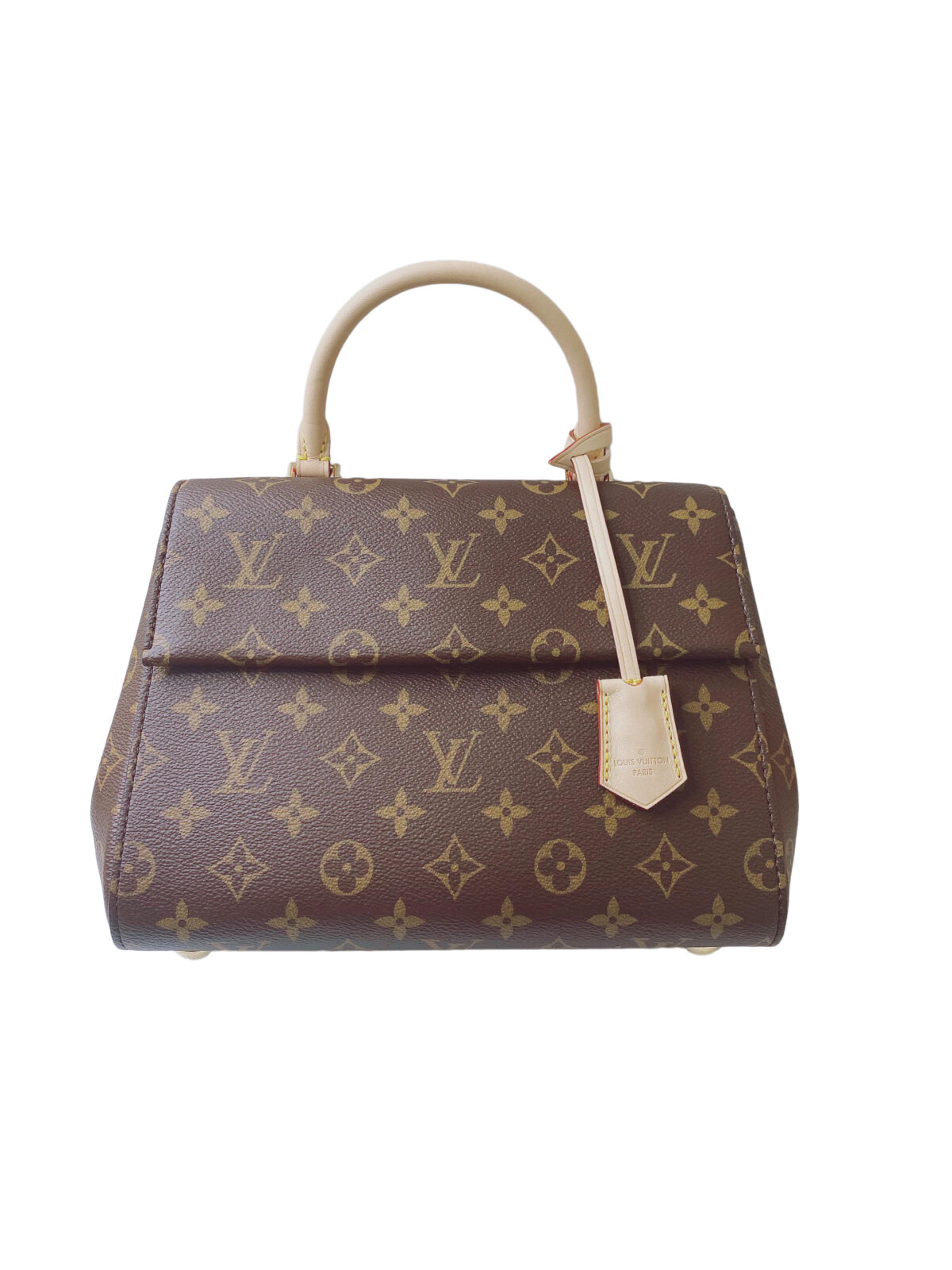 MONOGRAM COATED CANVAS CLUNY BB HANDBAG