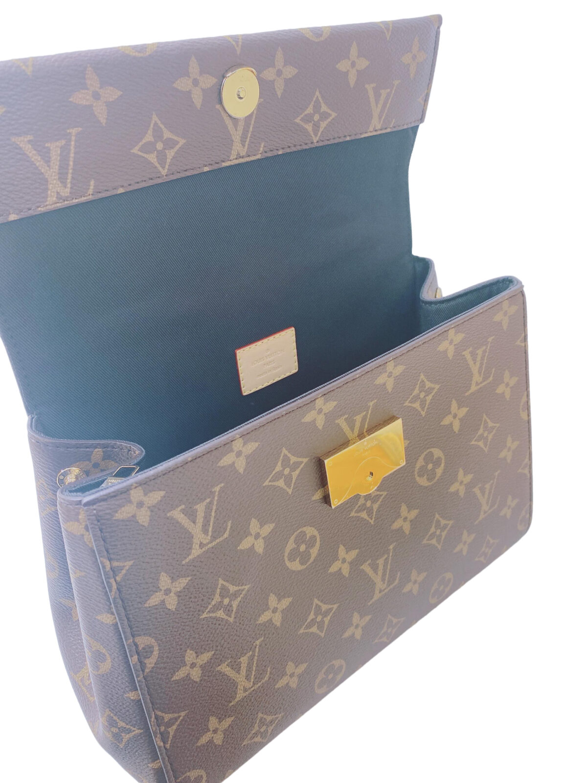 MONOGRAM COATED CANVAS CLUNY BB HANDBAG