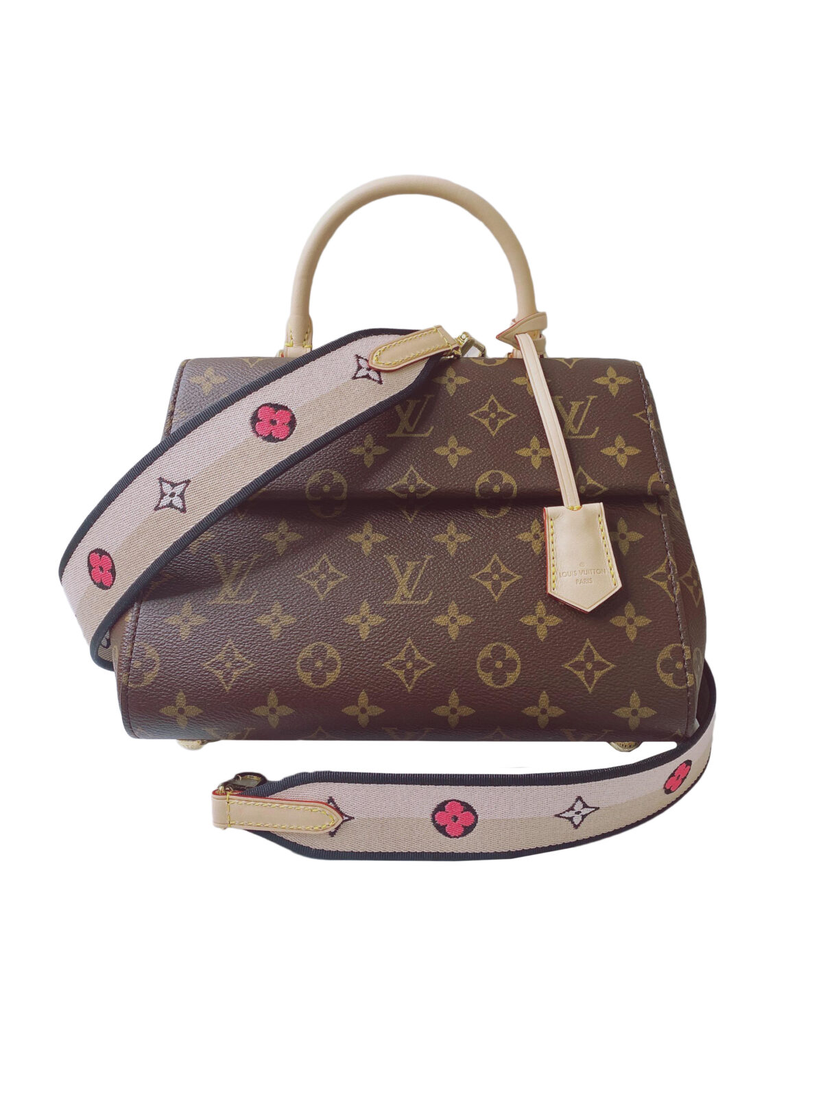 MONOGRAM COATED CANVAS CLUNY BB HANDBAG
