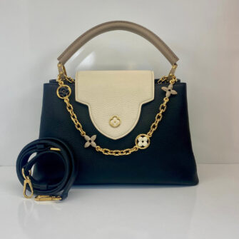 TRICOLOR CAPUCINES MM HANDBAG