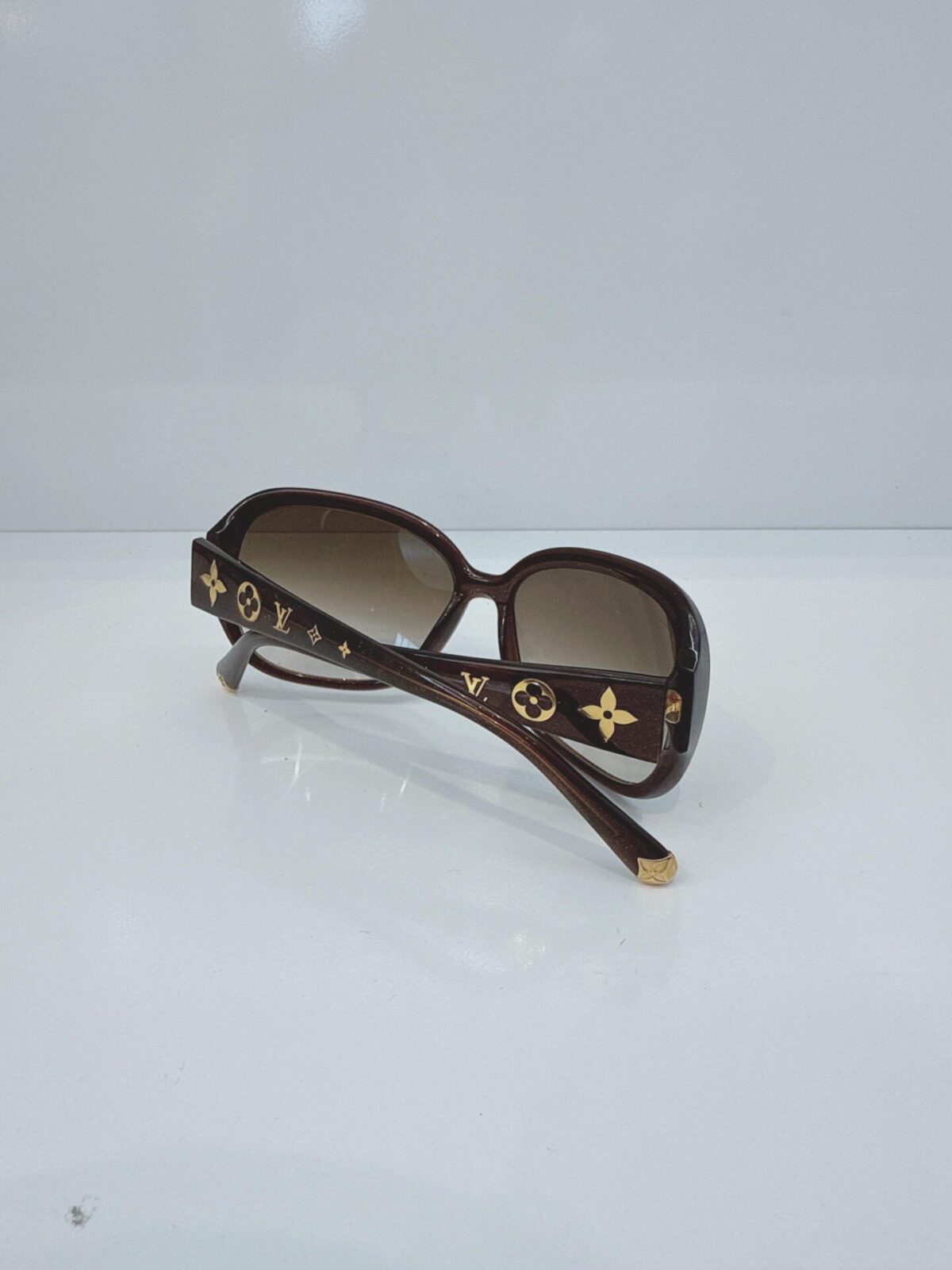 BROWN GLITTERS SQUARE FRAMED OBSESSION GM Z0459W SUNGLASSES