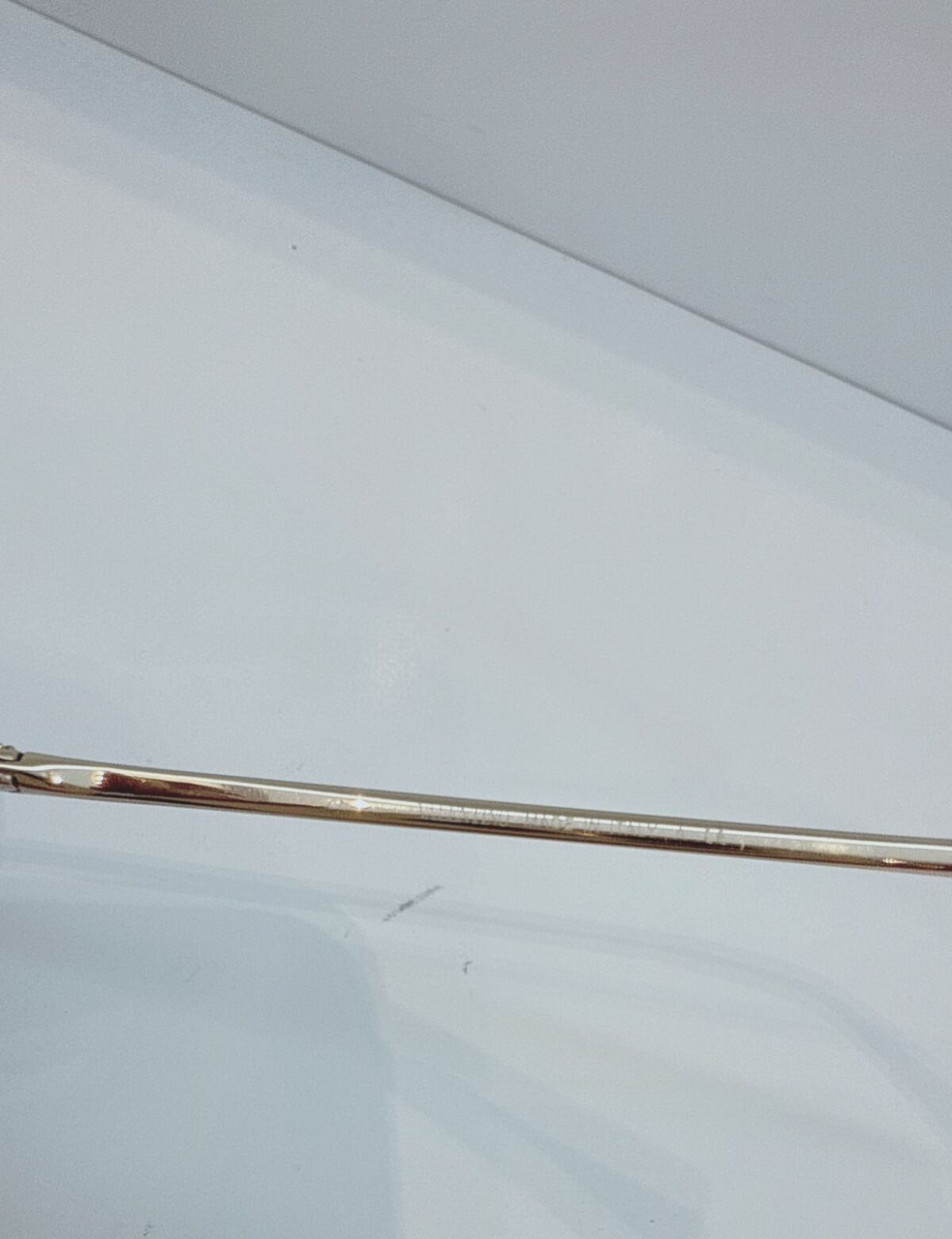 BLACK GOLD TONE RIMLESS ROUND VA2027 3003771 SUNGLASSES
