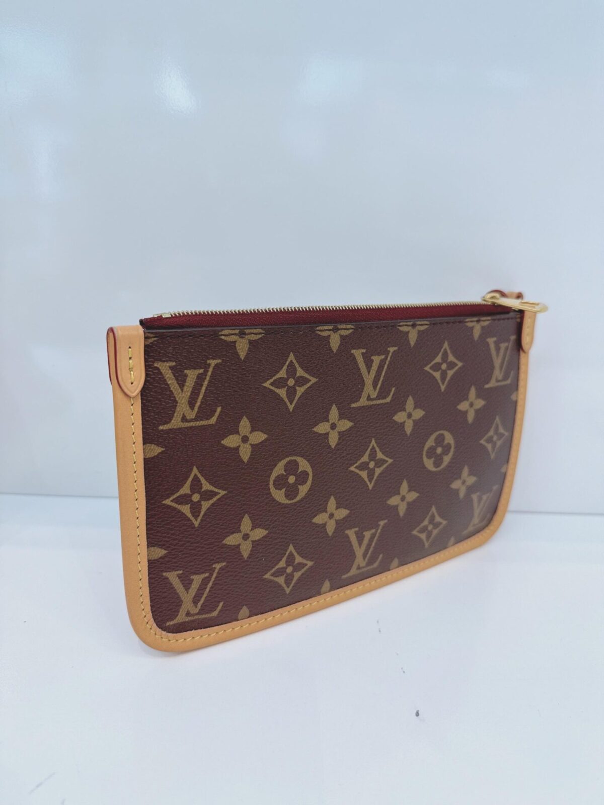 BROWN MONOGRAM CANVAS CARRYALL PM BAG