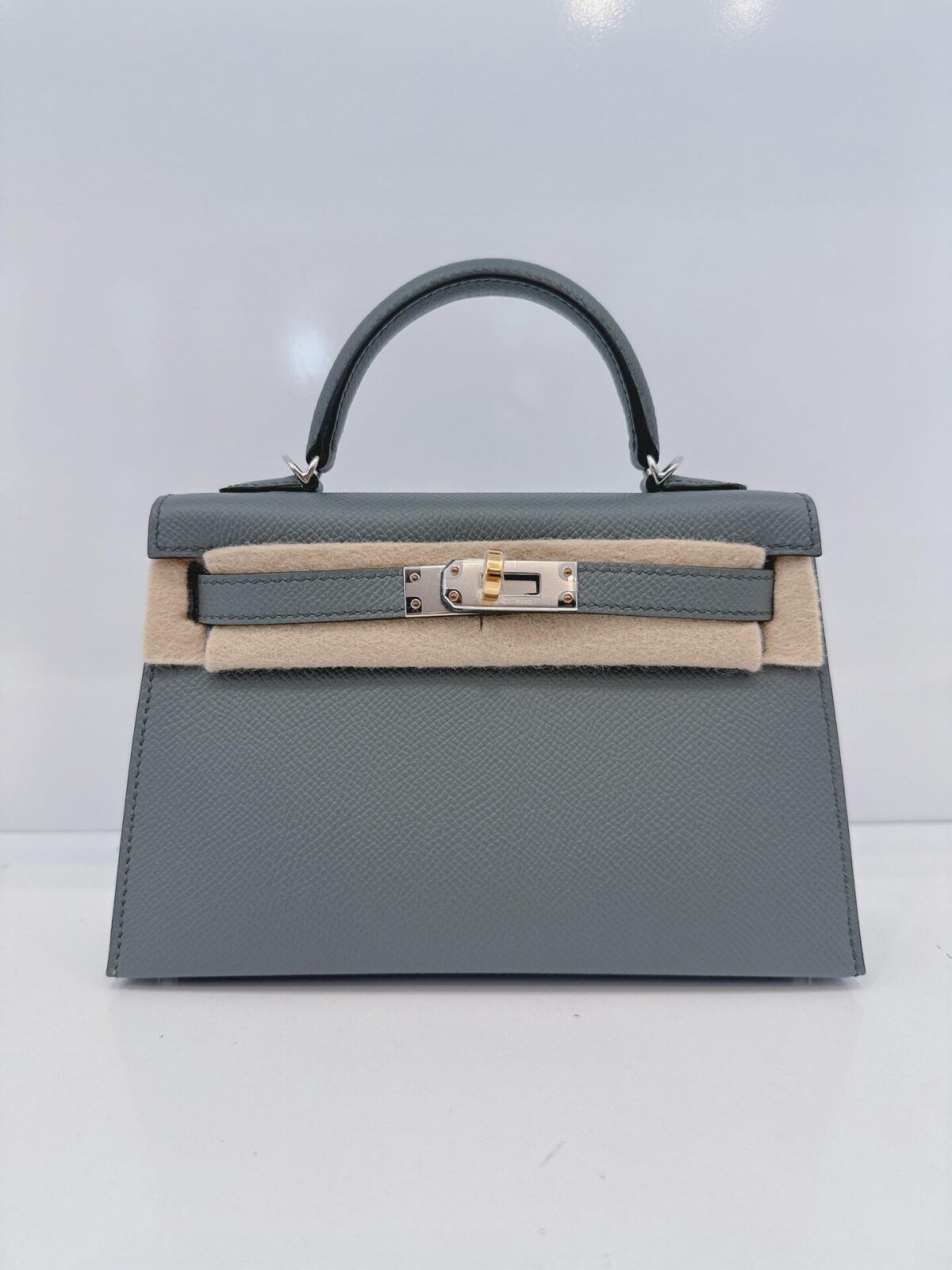VERT AMANDE SAC KELLY SELLIER MINI ELECTRUM HARDWARE