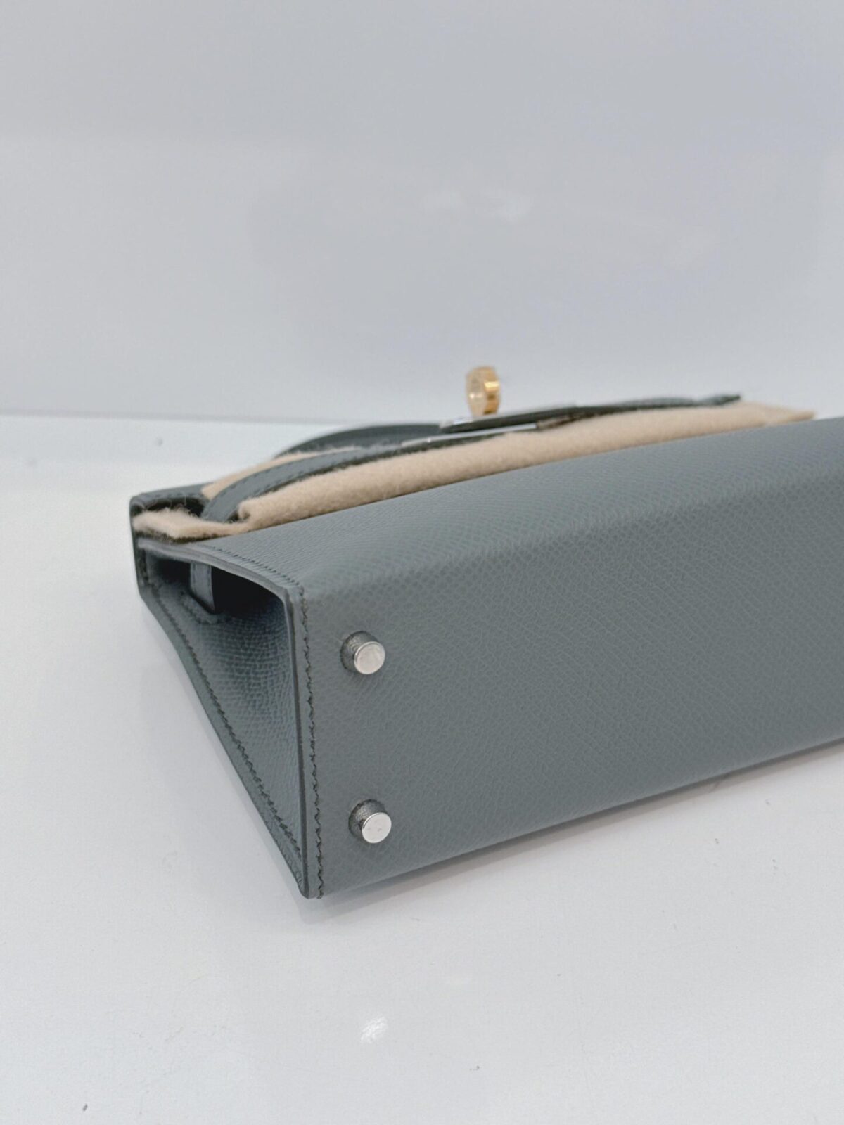 VERT AMANDE SAC KELLY SELLIER MINI ELECTRUM HARDWARE