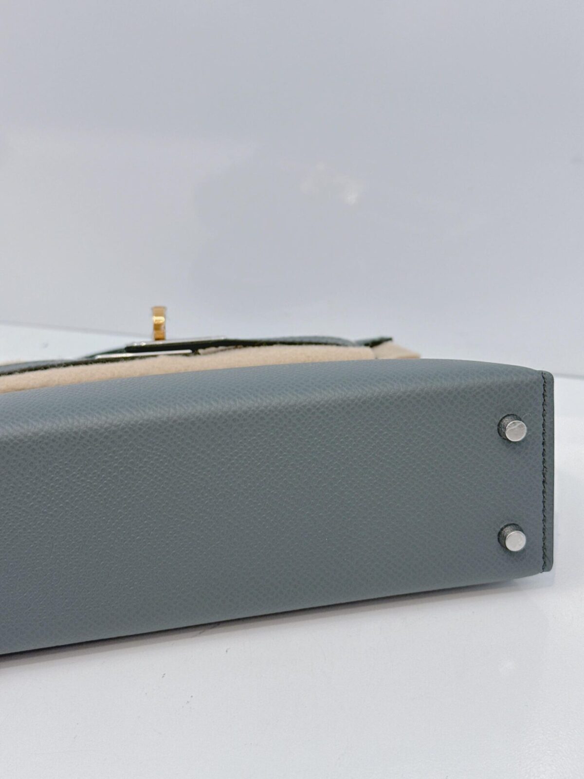 VERT AMANDE SAC KELLY SELLIER MINI ELECTRUM HARDWARE
