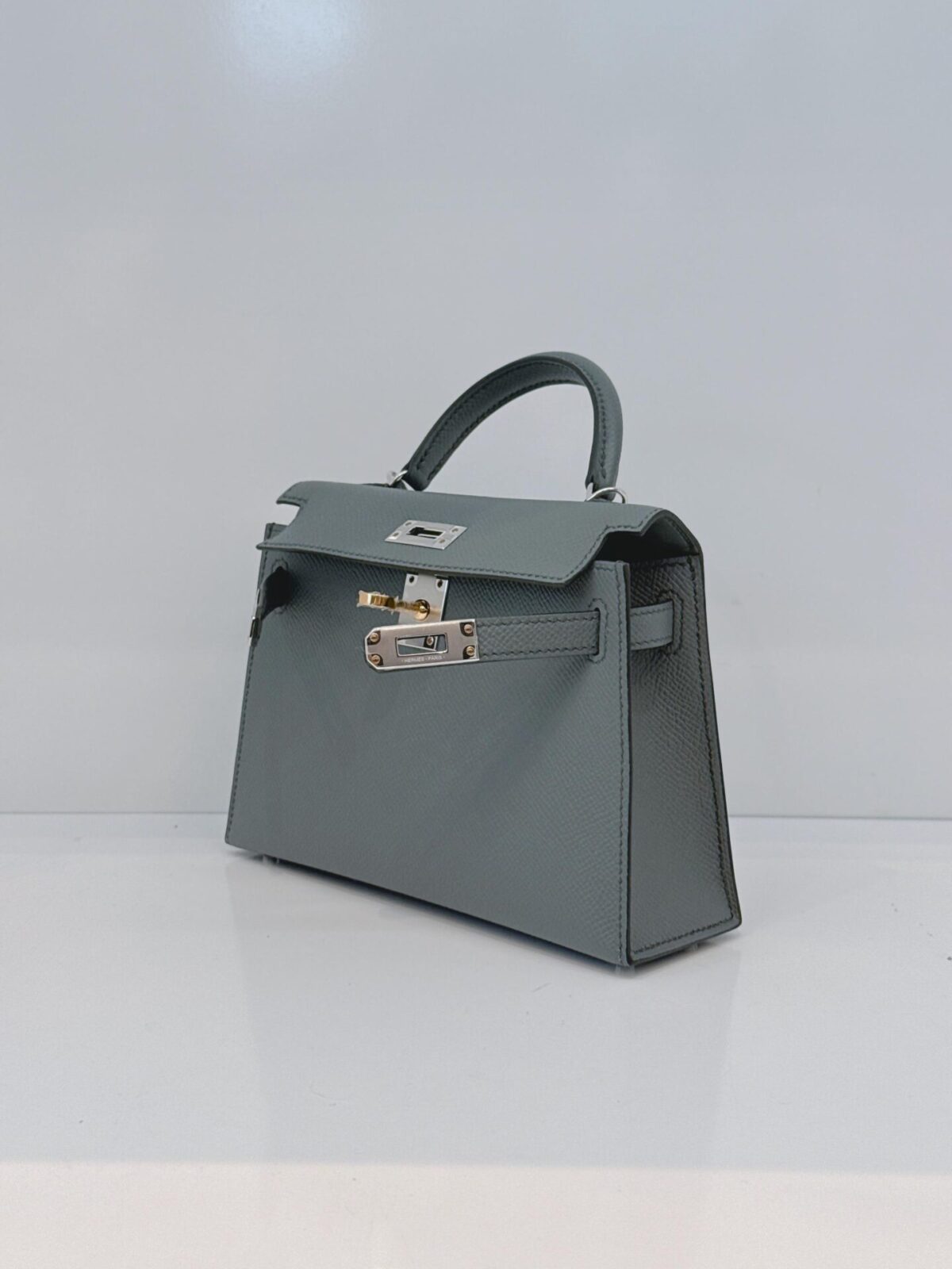 VERT AMANDE SAC KELLY SELLIER MINI ELECTRUM HARDWARE