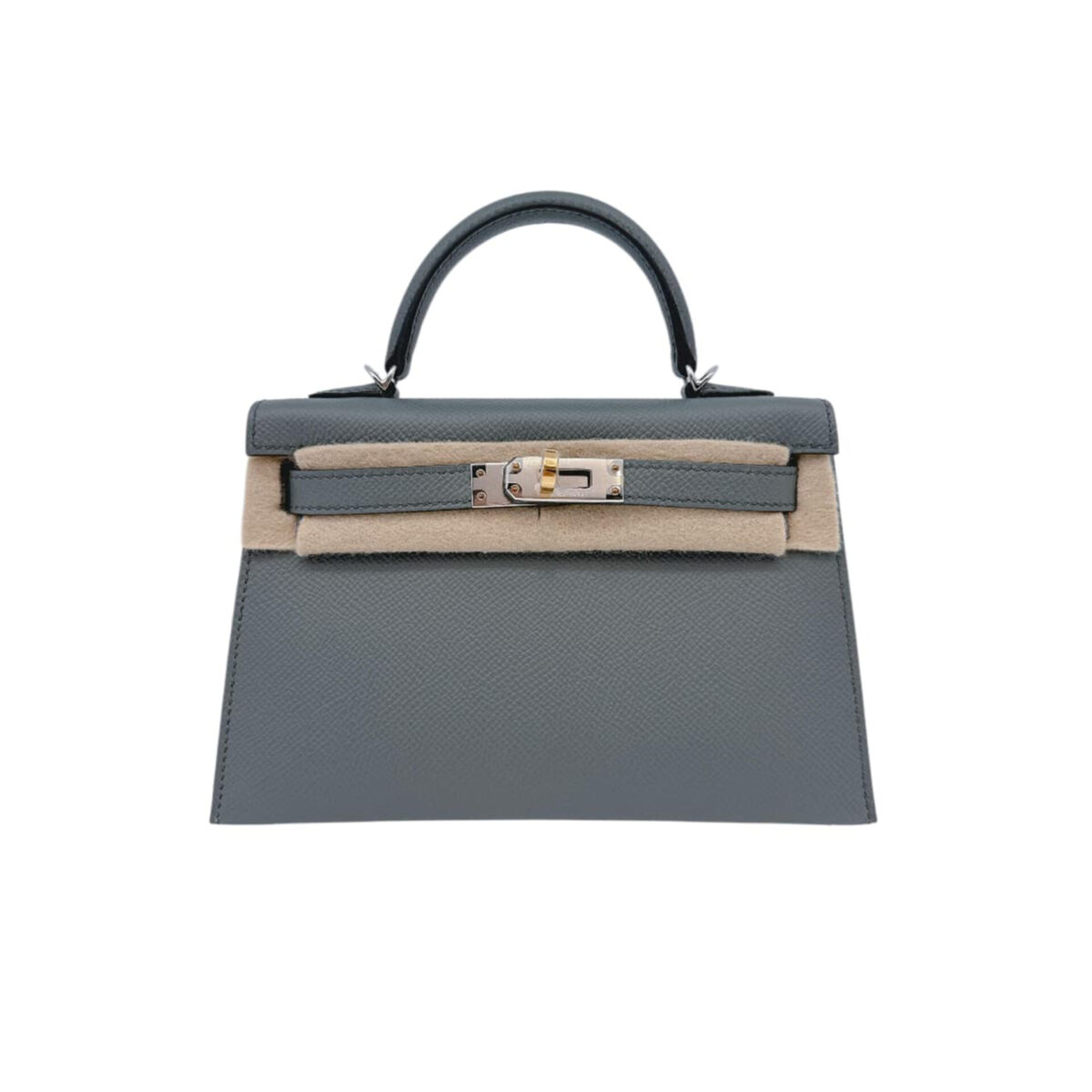 VERT AMANDE SAC KELLY SELLIER MINI ELECTRUM HARDWARE