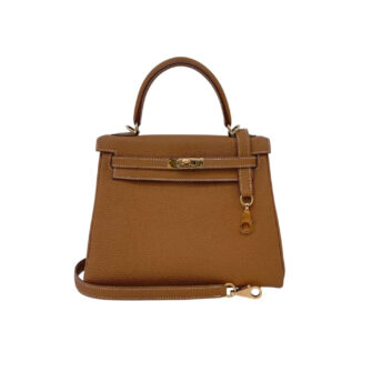 GOLD KELLY RETOURNE 25 TOGO LEATHER GOLD HARDWARE