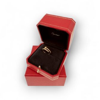 18K YELLOW GOLD JUST UN CLOU RING, SMALL MODEL 49